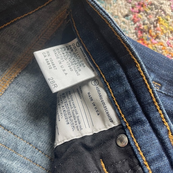 Adriano Goldschmied AG “the Stilt” Cigarette Jean size 28 - Picture 5 of 6